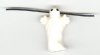 1 29x20mm Large Ceramic Ghost